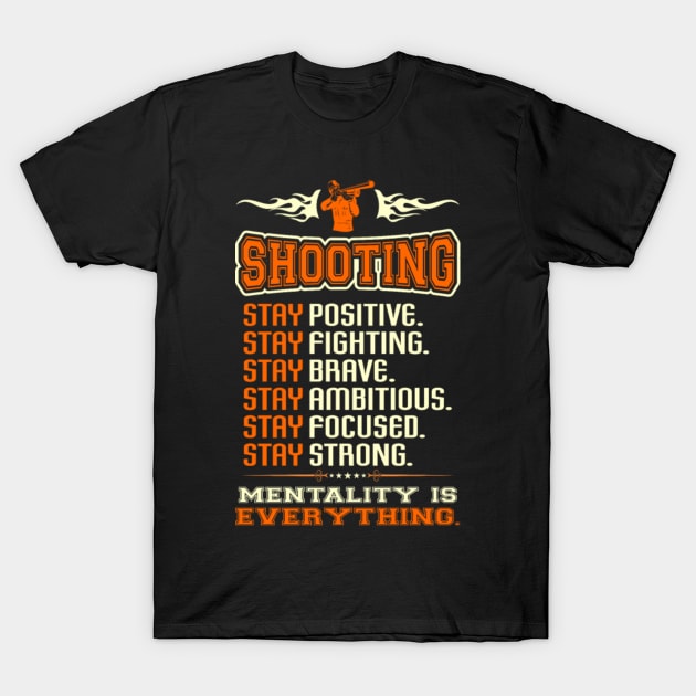 shooting shirts T-Shirt by fioruna25